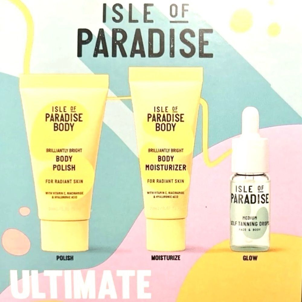 Sephora Beauty Insider Isle Of Paradise Ultimate Glow Kit